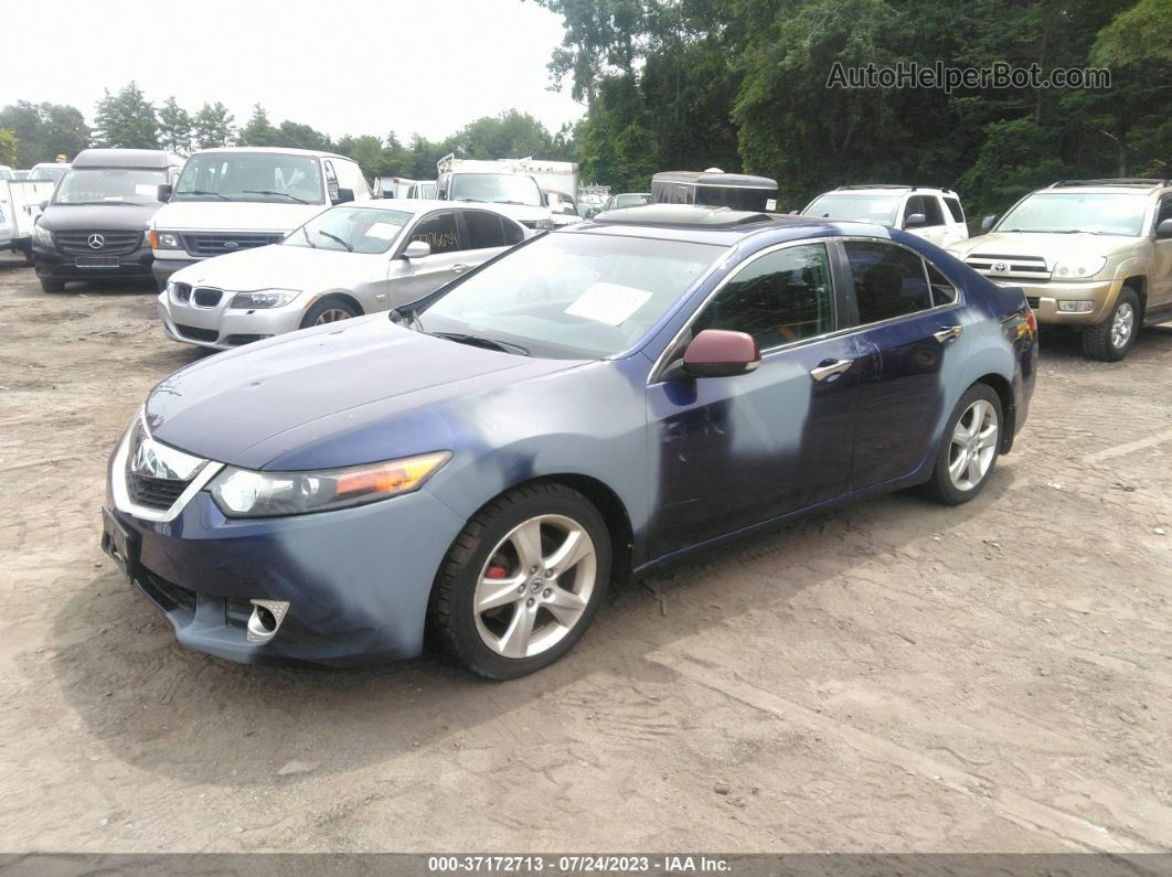 2010 Acura Tsx   Синий vin: JH4CU2F64AC024549