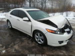 2010 Acura Tsx 2.4 White vin: JH4CU2F64AC024941