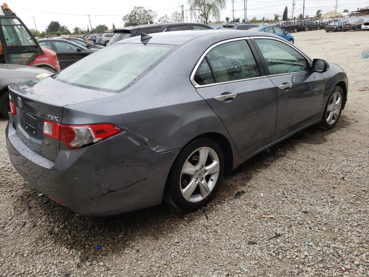 2010 Acura Tsx  Gray vin: JH4CU2F64AC025281