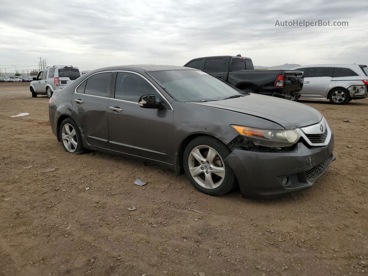 2010 Acura Tsx  Charcoal vin: JH4CU2F64AC025359