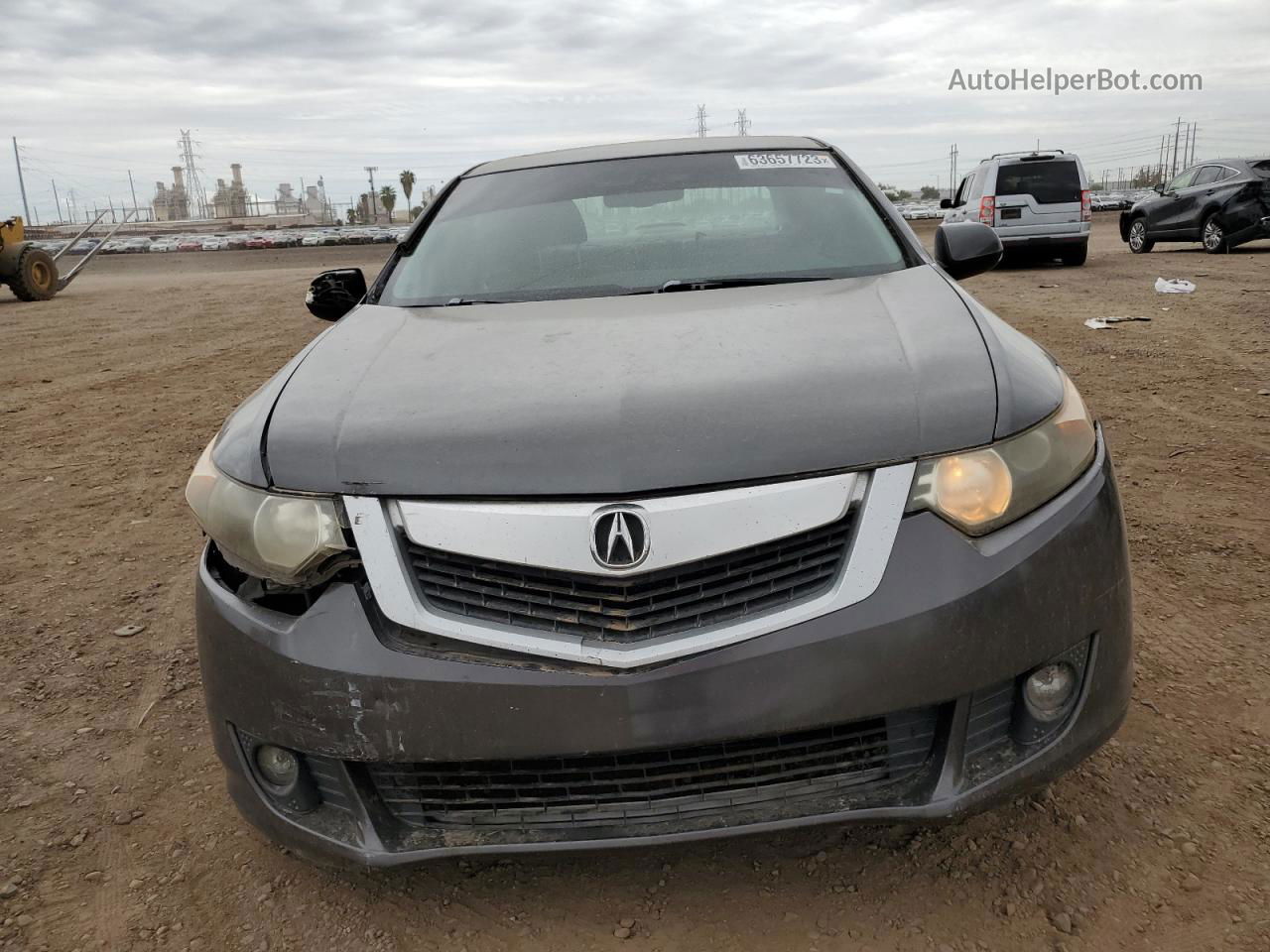 2010 Acura Tsx  Charcoal vin: JH4CU2F64AC025359