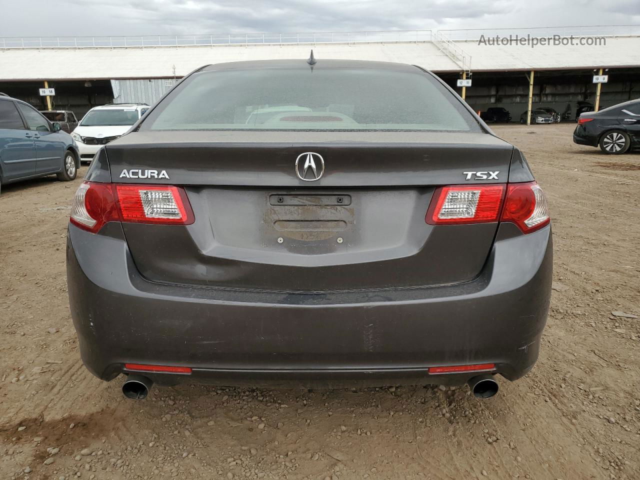 2010 Acura Tsx  Charcoal vin: JH4CU2F64AC025359