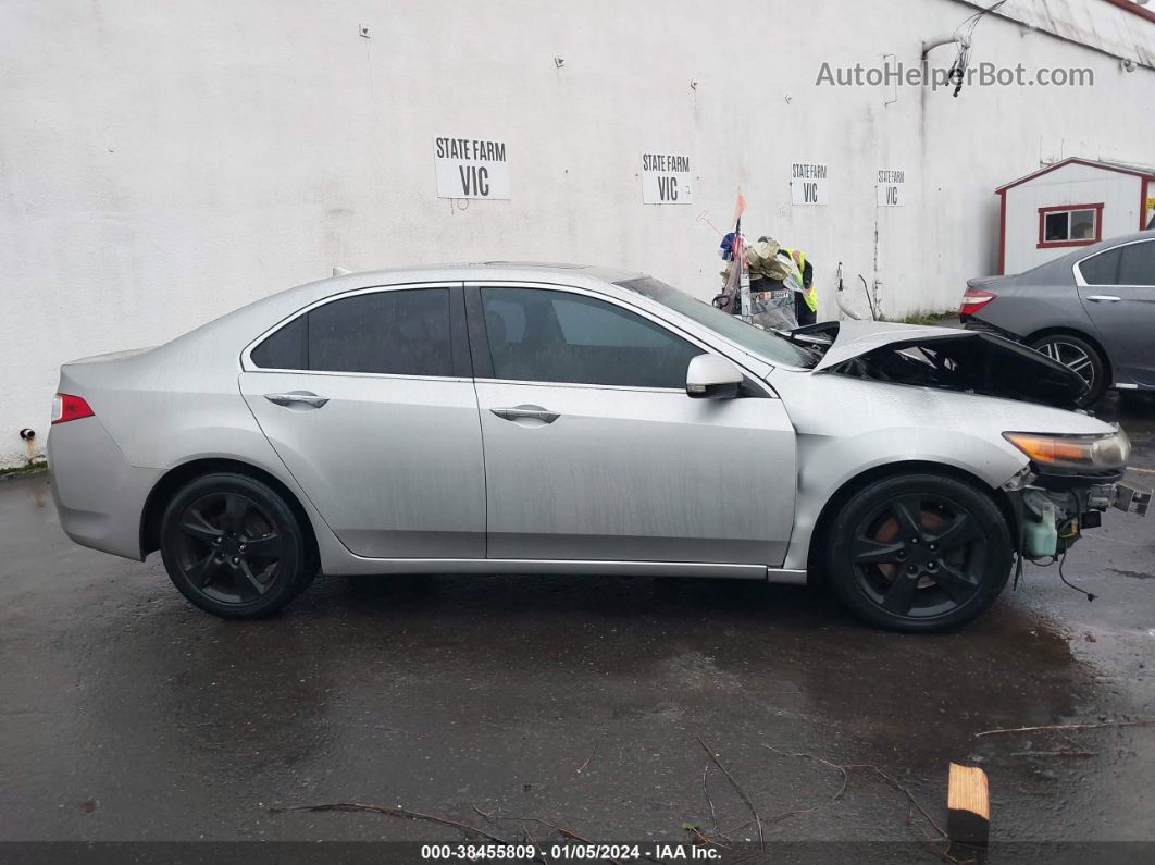 2010 Acura Tsx 2.4 Серебряный vin: JH4CU2F64AC028276