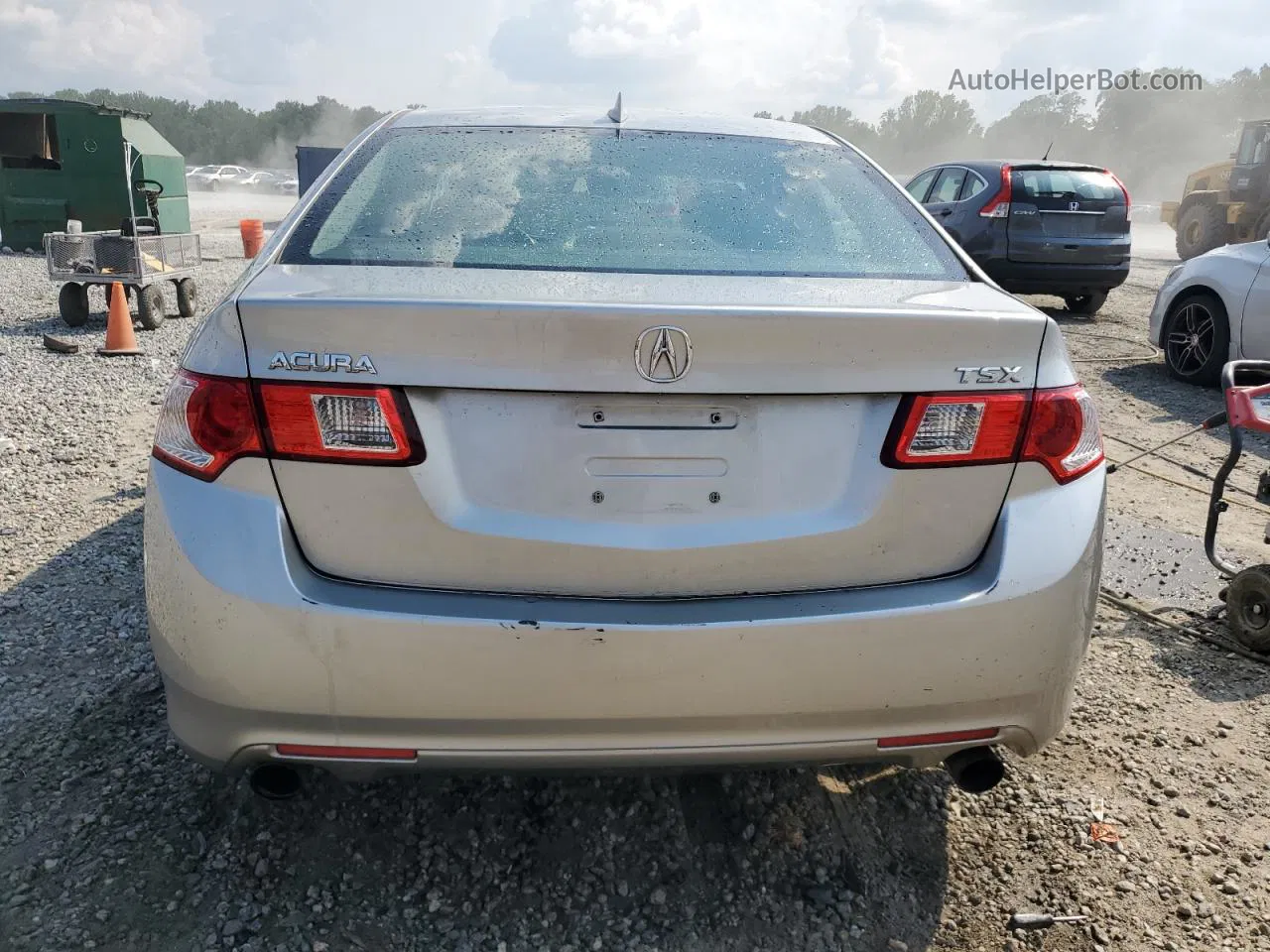 2010 Acura Tsx  Серебряный vin: JH4CU2F64AC028844