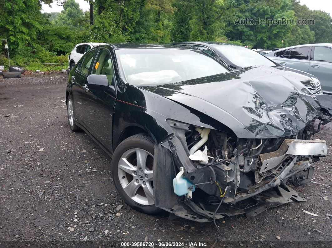 2010 Acura Tsx 2.4 Black vin: JH4CU2F64AC032800