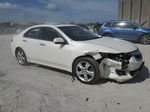 2010 Acura Tsx  White vin: JH4CU2F64AC035812