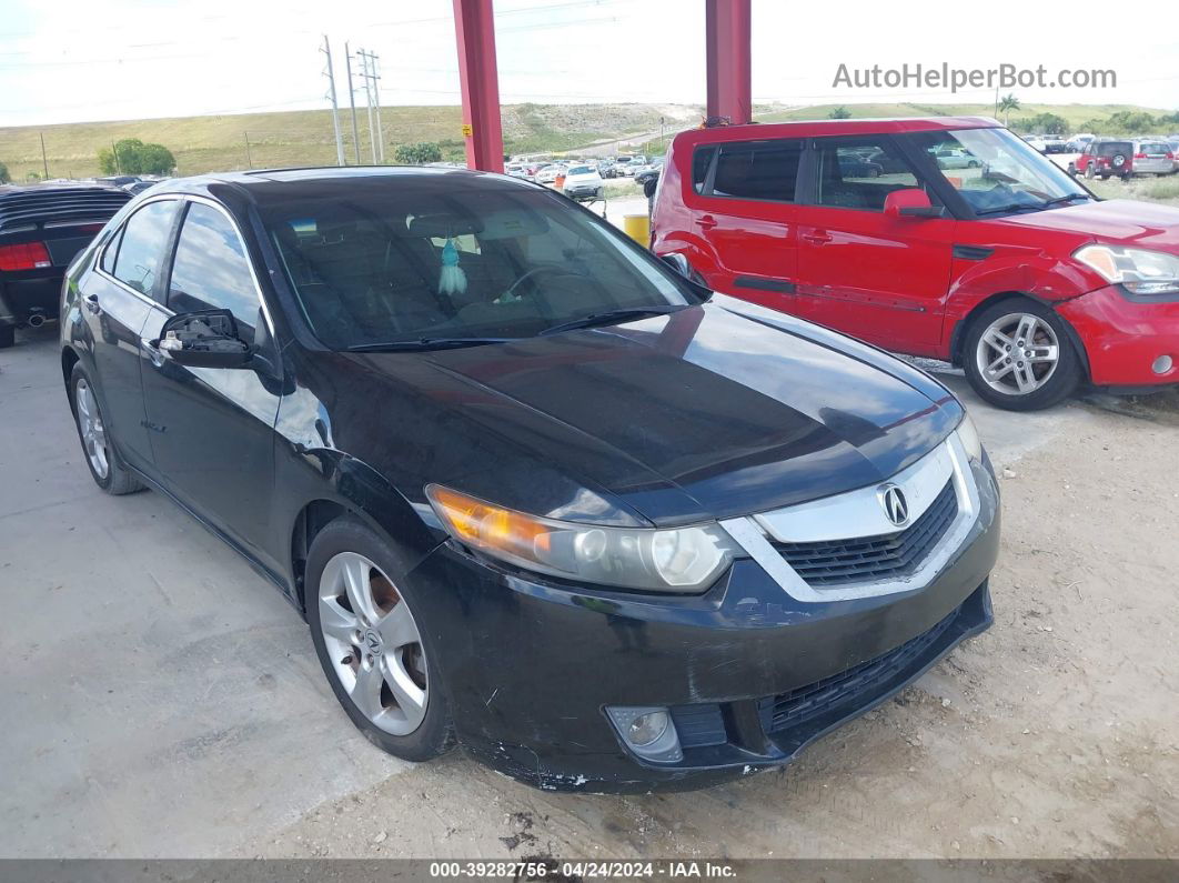 2010 Acura Tsx 2.4 Black vin: JH4CU2F65AC000406