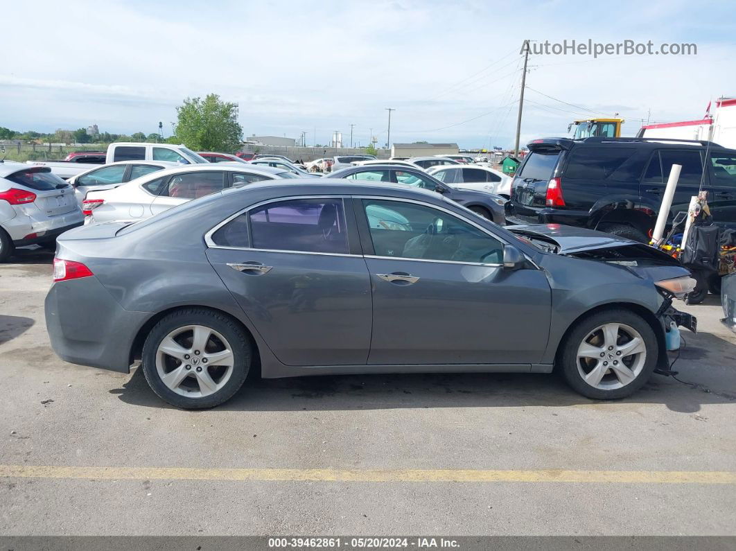 2010 Acura Tsx 2.4 Gray vin: JH4CU2F65AC006920