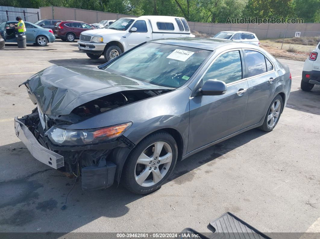 2010 Acura Tsx 2.4 Gray vin: JH4CU2F65AC006920