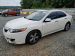 2010 Acura Tsx  Белый vin: JH4CU2F65AC011924