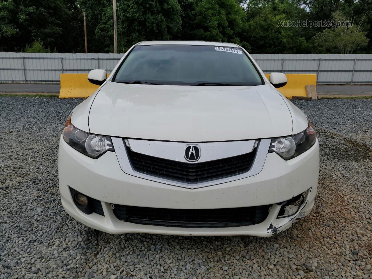 2010 Acura Tsx  Белый vin: JH4CU2F65AC011924