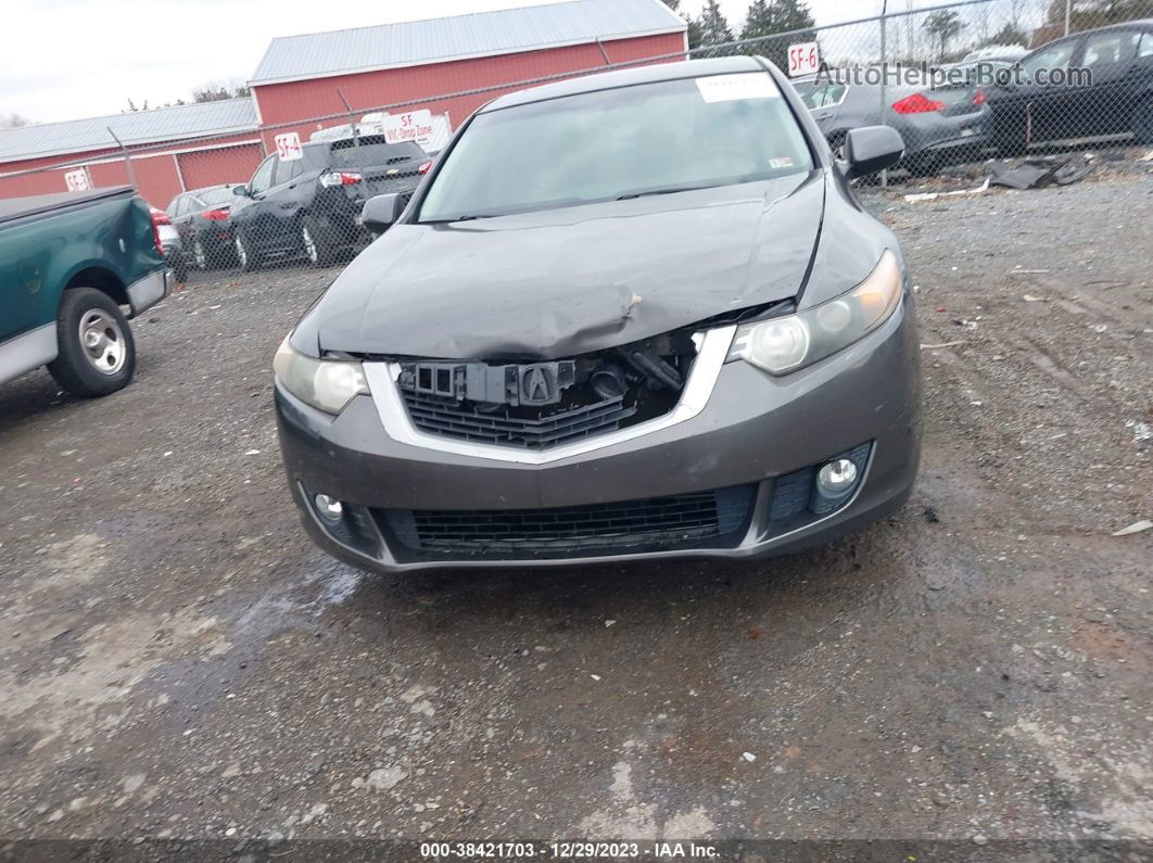 2010 Acura Tsx 2.4 Gray vin: JH4CU2F65AC012443