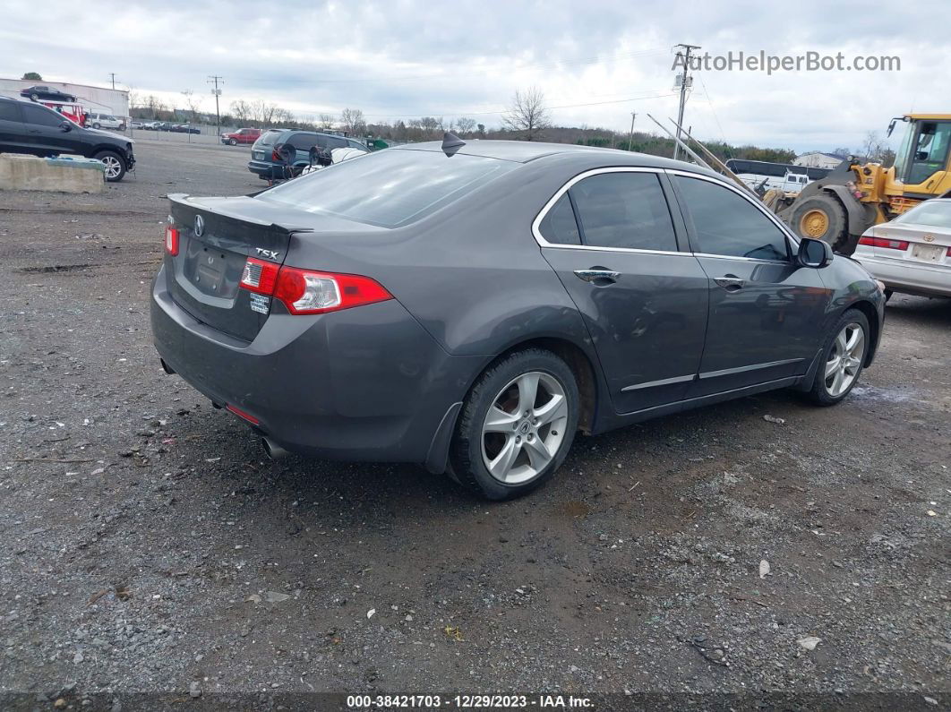 2010 Acura Tsx 2.4 Gray vin: JH4CU2F65AC012443