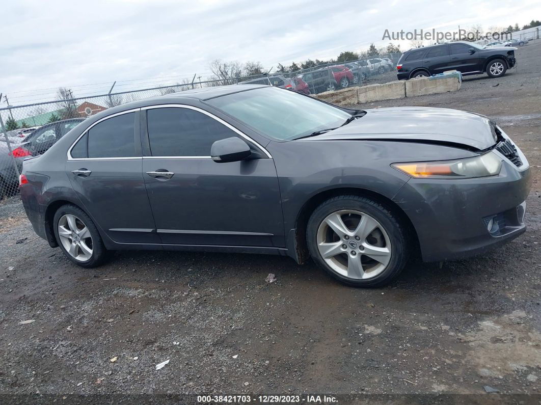 2010 Acura Tsx 2.4 Gray vin: JH4CU2F65AC012443