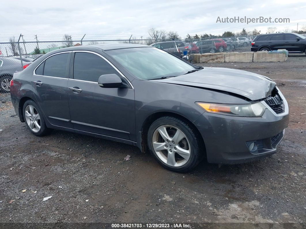 2010 Acura Tsx 2.4 Gray vin: JH4CU2F65AC012443