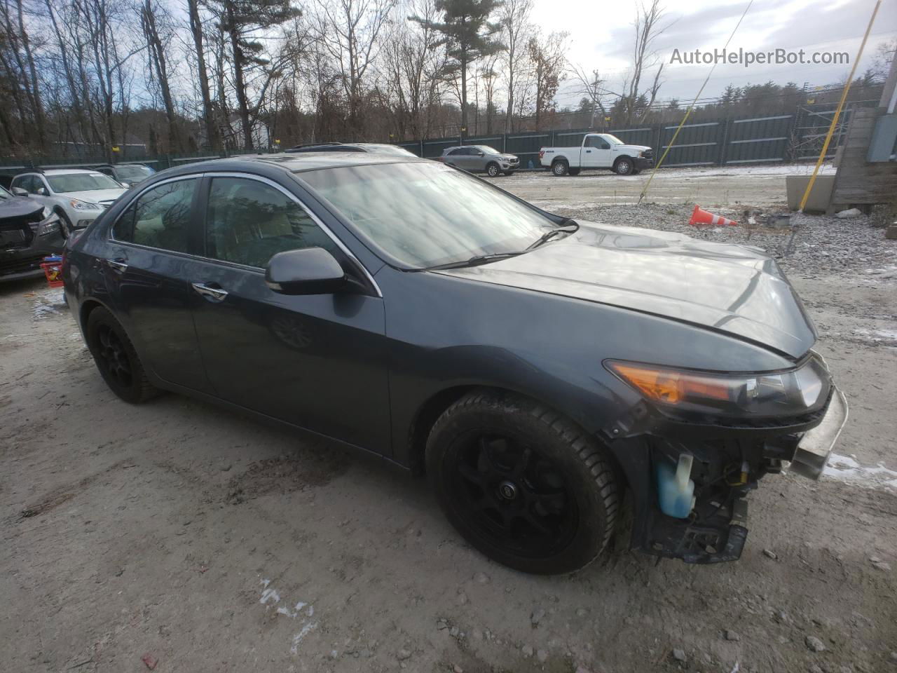 2010 Acura Tsx  Charcoal vin: JH4CU2F65AC013320