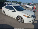 2010 Acura Tsx 2.4 White vin: JH4CU2F65AC014922