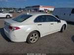 2010 Acura Tsx 2.4 White vin: JH4CU2F65AC014922