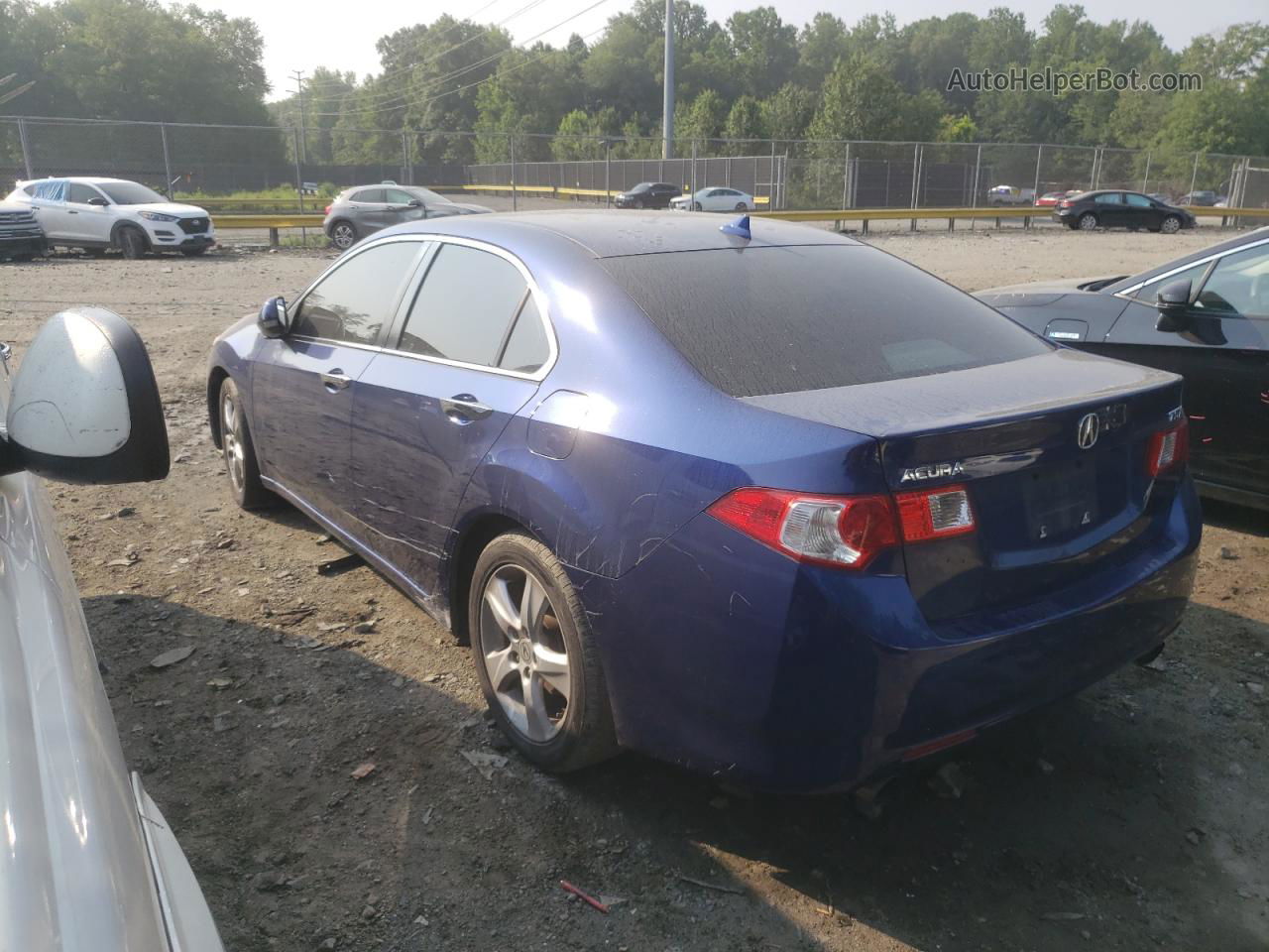 2010 Acura Tsx  Blue vin: JH4CU2F65AC015729