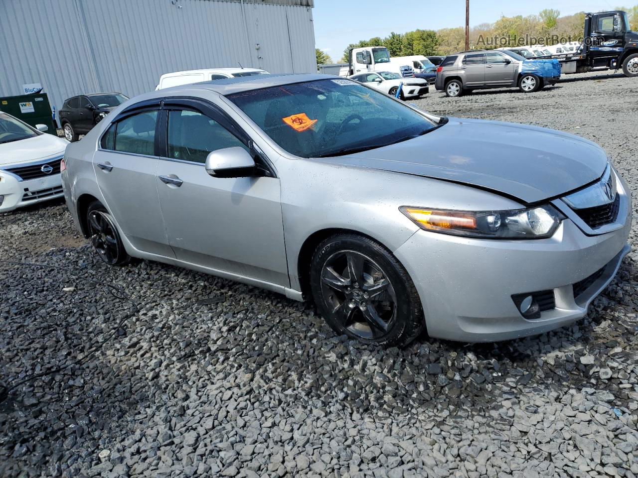 2010 Acura Tsx  Серебряный vin: JH4CU2F65AC018694