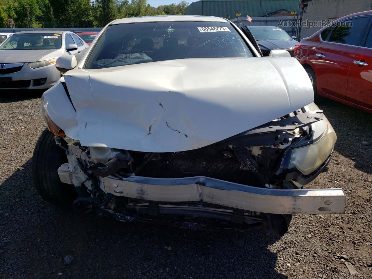 2010 Acura Tsx  White vin: JH4CU2F65AC030067