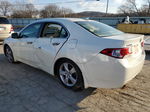 2010 Acura Tsx  White vin: JH4CU2F65AC031655