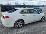 2010 Acura Tsx  White vin: JH4CU2F65AC036631