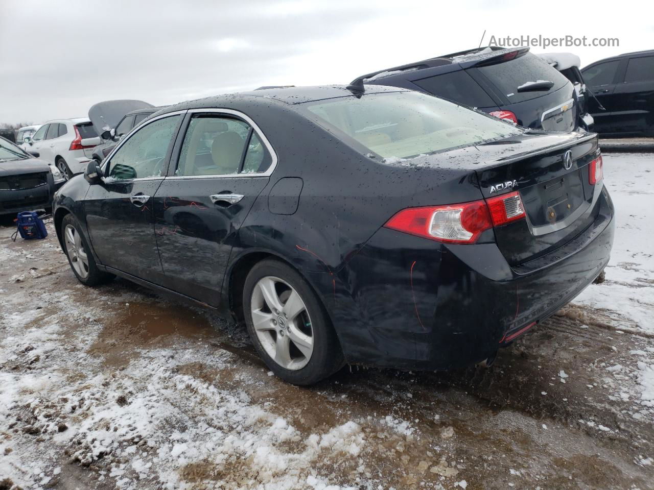 2010 Acura Tsx  Black vin: JH4CU2F65AC036841