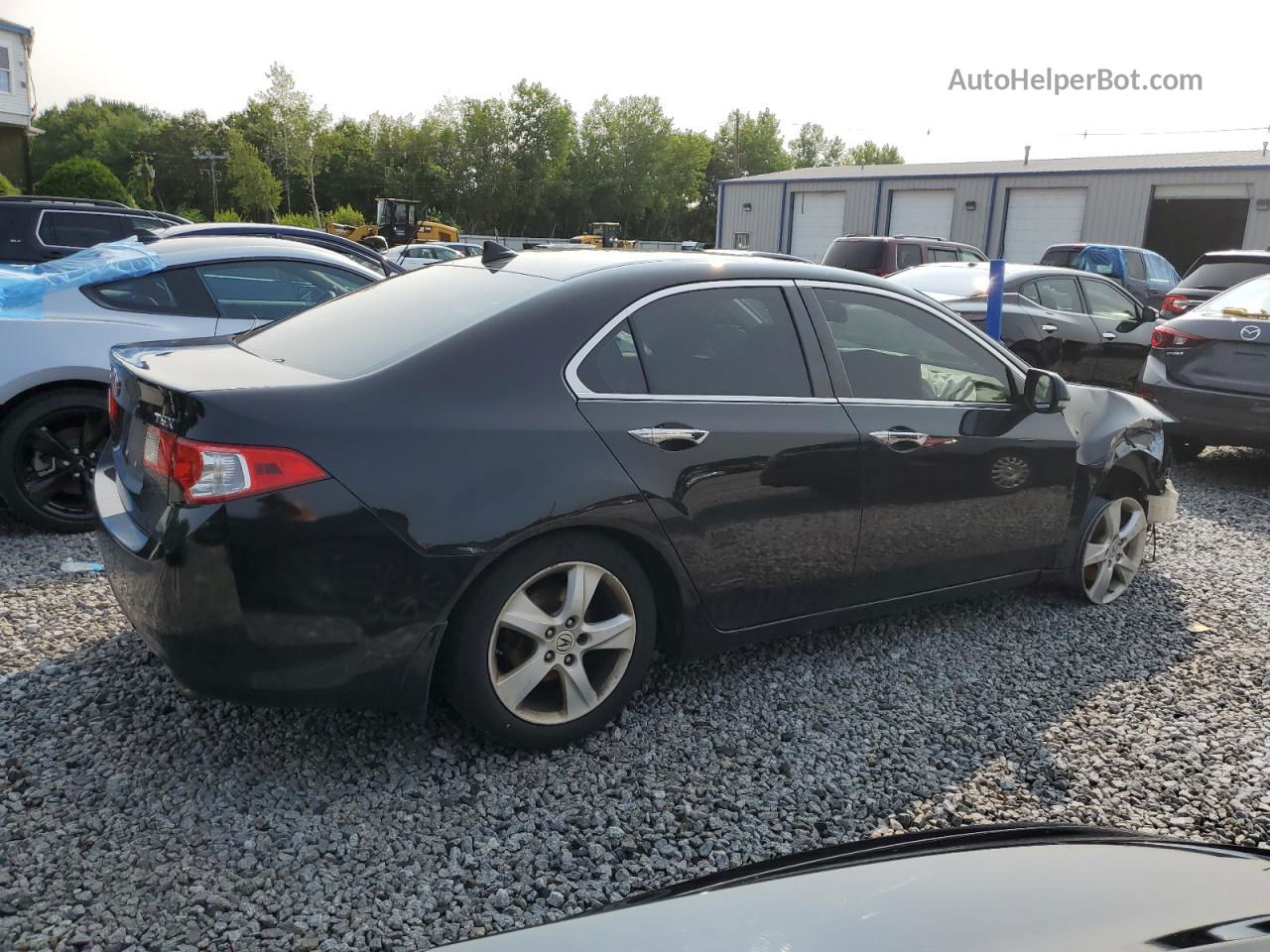 2010 Acura Tsx  Черный vin: JH4CU2F65AC040078