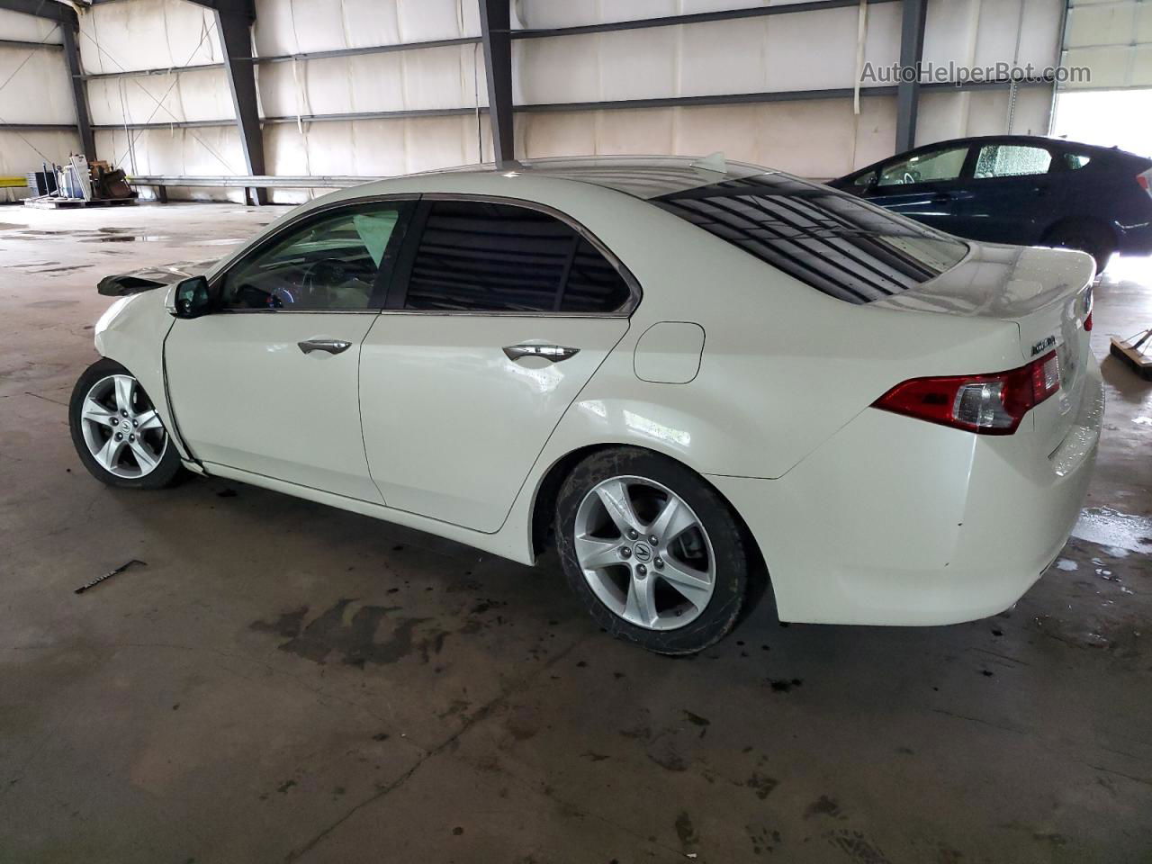 2010 Acura Tsx  White vin: JH4CU2F65AC042641