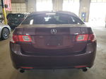 2010 Acura Tsx  Burgundy vin: JH4CU2F65AC043305