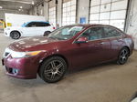 2010 Acura Tsx  Бордовый vin: JH4CU2F65AC043305