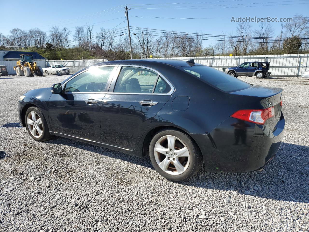 2010 Acura Tsx  Черный vin: JH4CU2F66AC001581