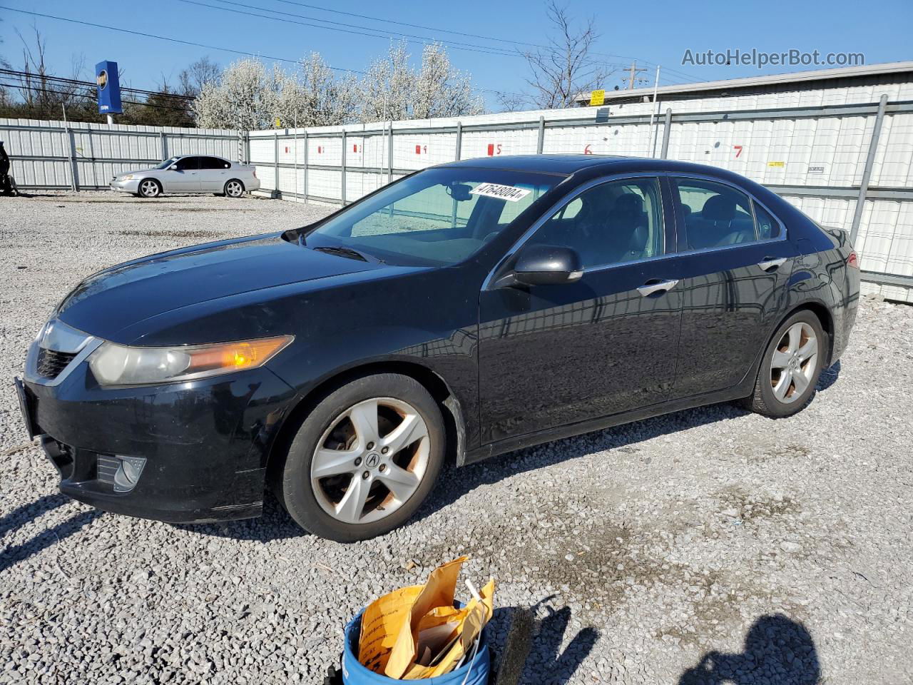 2010 Acura Tsx  Черный vin: JH4CU2F66AC001581