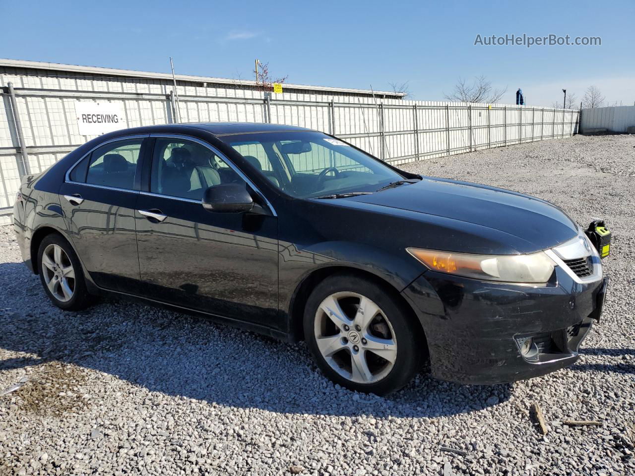 2010 Acura Tsx  Black vin: JH4CU2F66AC001581