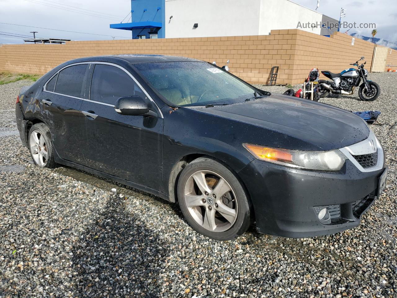 2010 Acura Tsx  Черный vin: JH4CU2F66AC016288