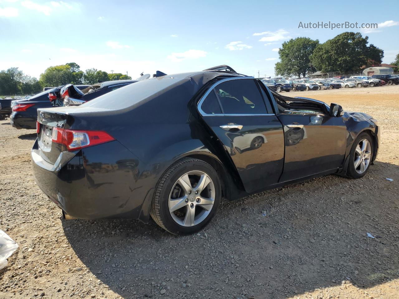 2010 Acura Tsx  Черный vin: JH4CU2F66AC024259