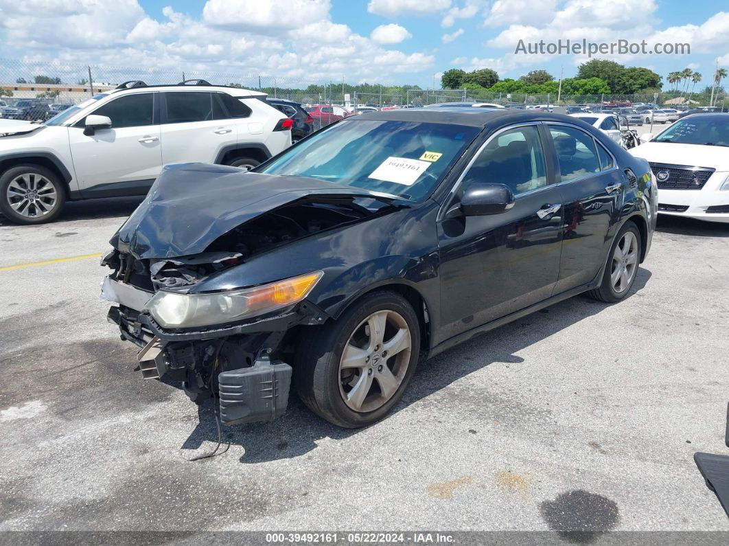 2010 Acura Tsx   Black vin: JH4CU2F66AC025072