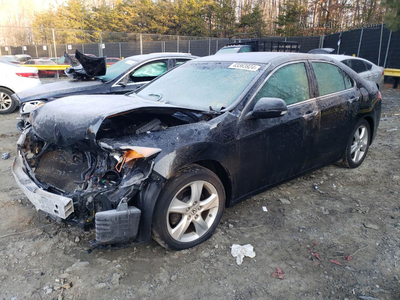 2010 Acura Tsx  Black vin: JH4CU2F66AC026903