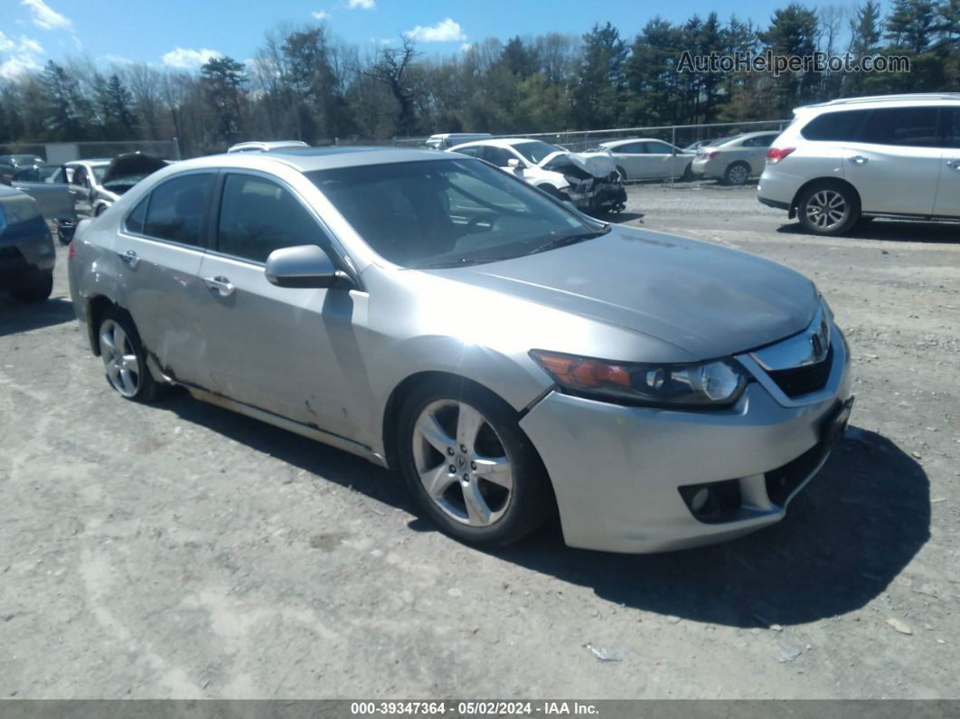 2010 Acura Tsx 2.4 Серебряный vin: JH4CU2F66AC028859