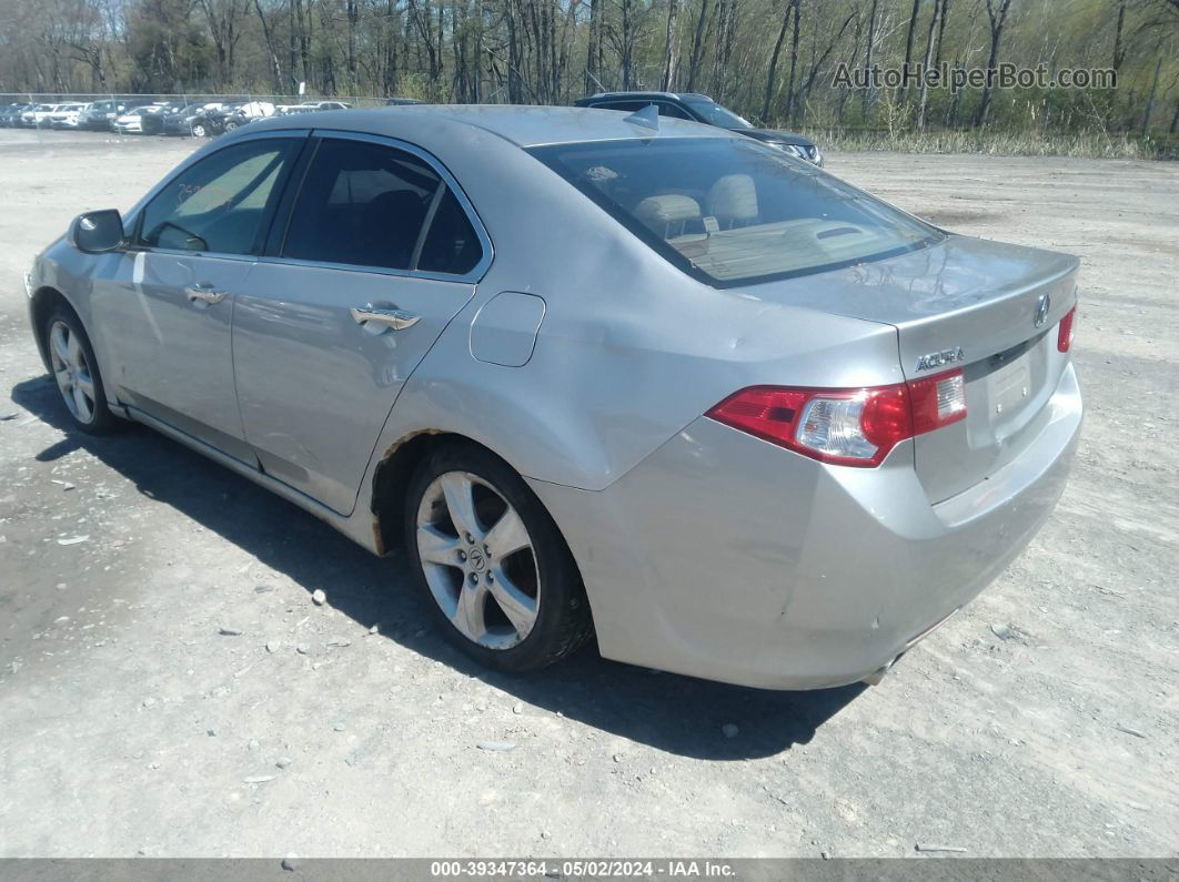 2010 Acura Tsx 2.4 Серебряный vin: JH4CU2F66AC028859