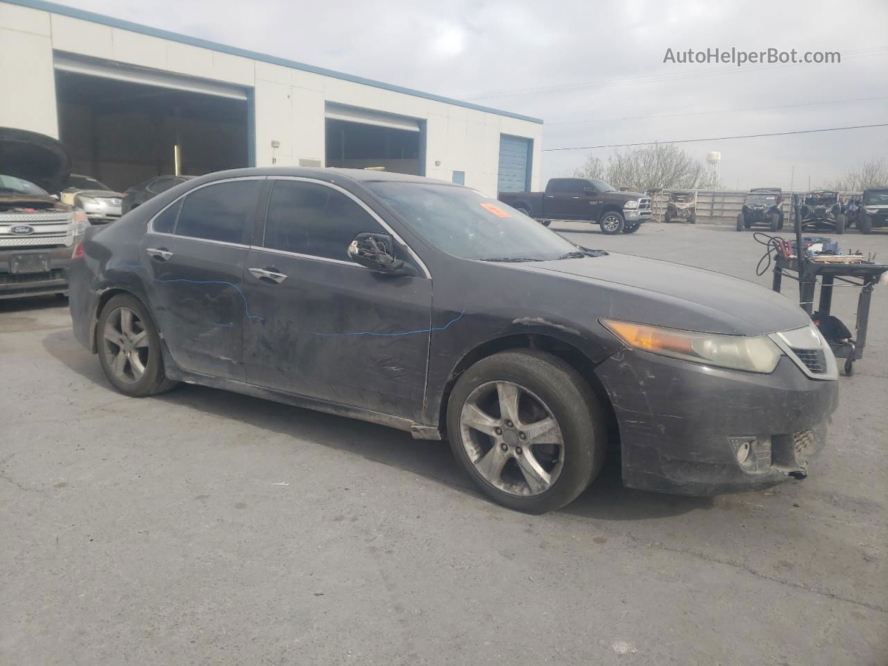 2010 Acura Tsx  Gray vin: JH4CU2F66AC037593