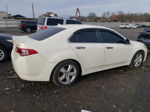 2010 Acura Tsx  White vin: JH4CU2F66AC040655