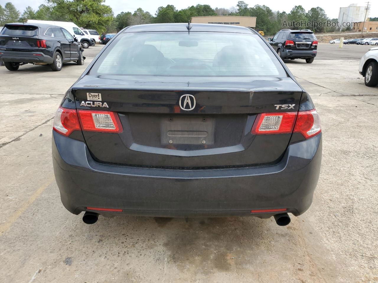 2010 Acura Tsx  Black vin: JH4CU2F67AC004098