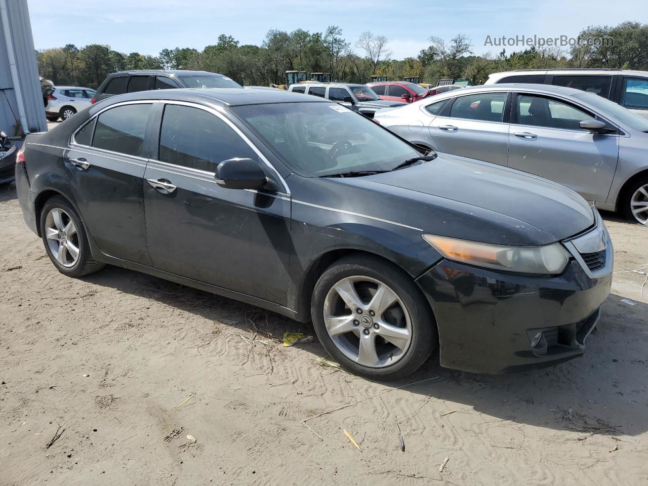 2010 Acura Tsx  Черный vin: JH4CU2F67AC008068