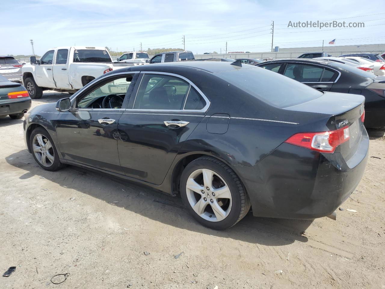 2010 Acura Tsx  Черный vin: JH4CU2F67AC008068