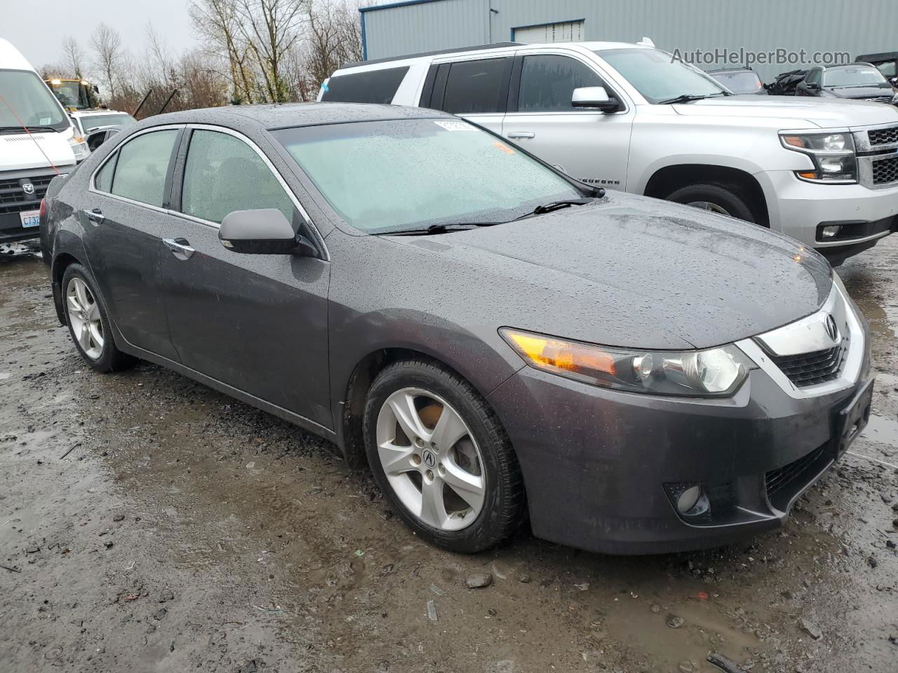 2010 Acura Tsx  Charcoal vin: JH4CU2F67AC019197