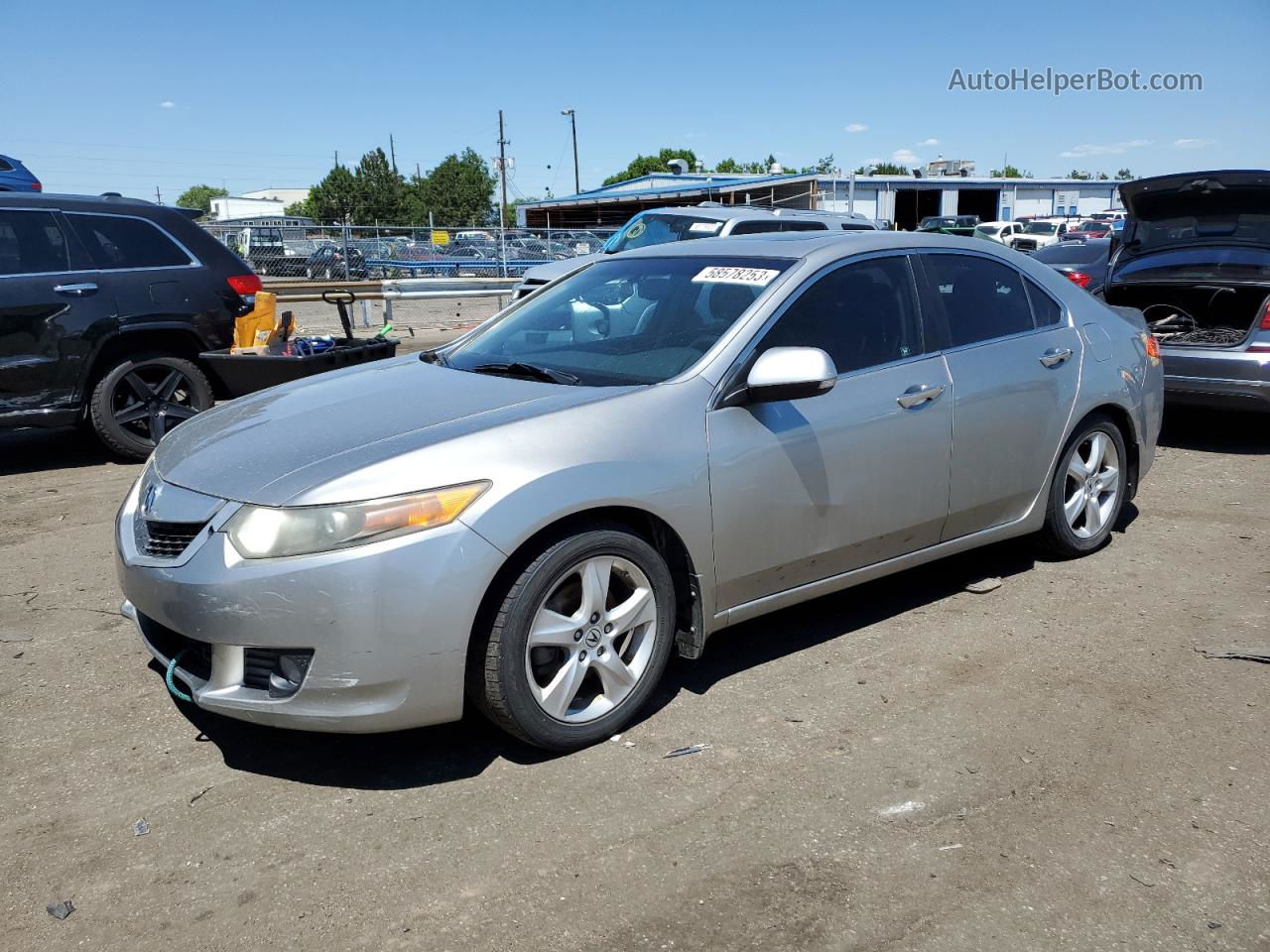 2010 Acura Tsx  Серебряный vin: JH4CU2F67AC021807