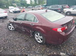 2010 Acura Tsx 2.4 Burgundy vin: JH4CU2F67AC033133