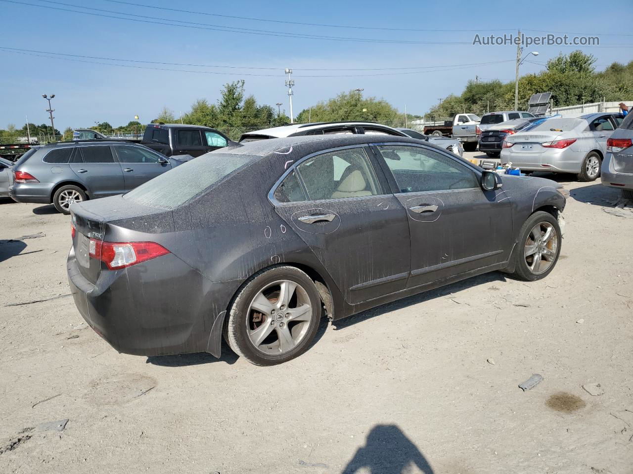 2010 Acura Tsx  Угольный vin: JH4CU2F67AC039711